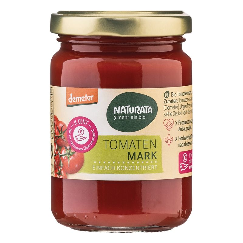 NATURATA Tomatenmark, einfach konzentriert - Produktbild