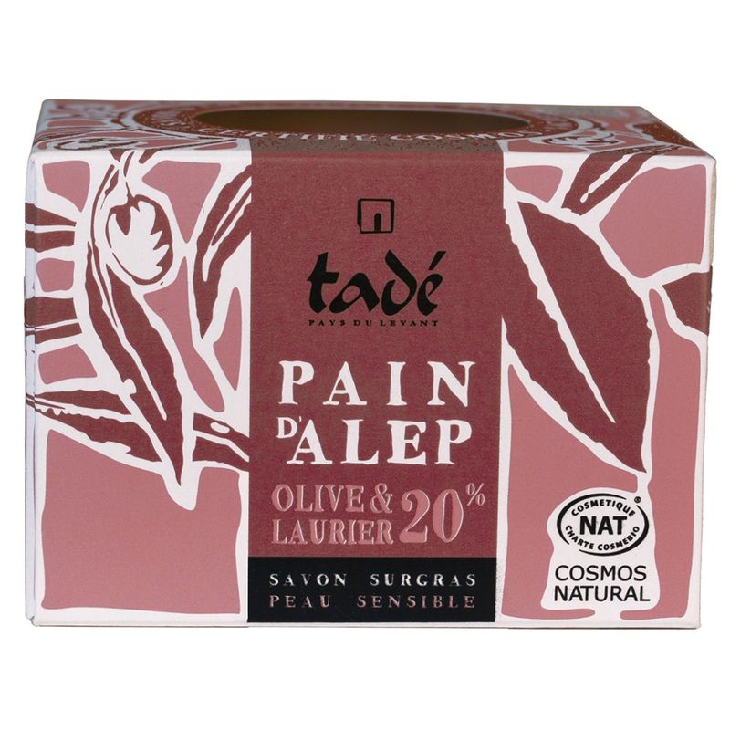 Tadé Pain d'Alep Olive & Laurier 20% COSMOS NAT - Produktbild
