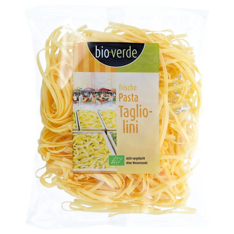 bio-verde Frische Tagliolini extra dünne Bandnudeln 250 g - Produktbild