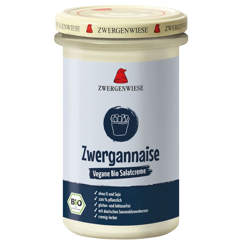 Zwergenwiese Zwergannaise - Vegane Mayonnaise - Produktbild