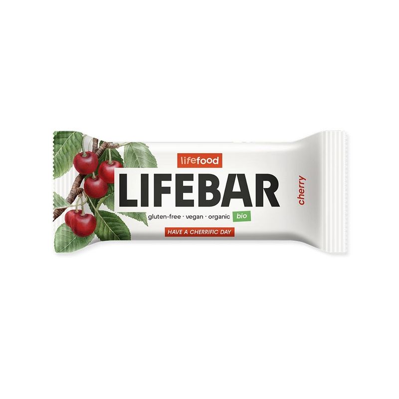 Lifefood  Lifefood Lifebar Kirsche Roh Bio - Produktbild