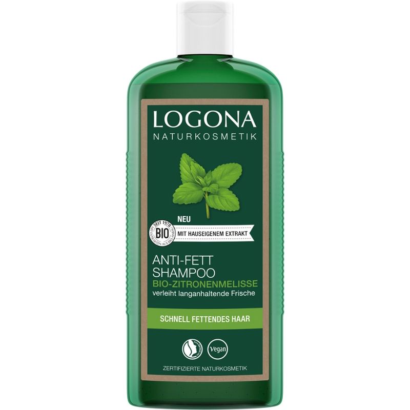 Logona Anti-Fett Shampoo Bio-Zitronenmelisse - Produktbild