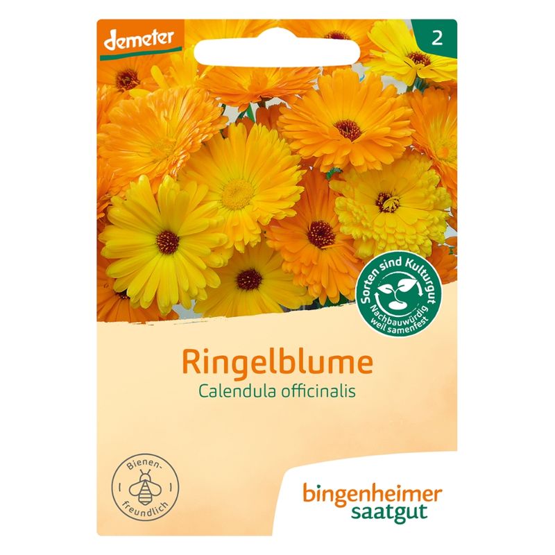 Bingenheimer Saatgut Calendula - Blumen (Saatgut) - Produktbild