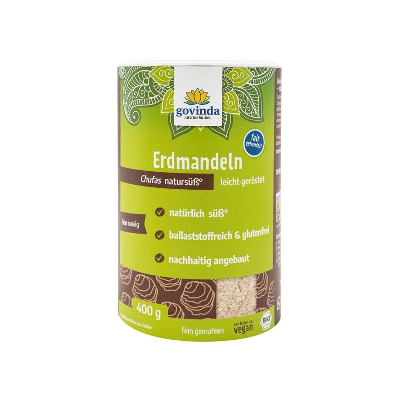 Govinda Erdmandeln Chufas natursüß leicht geröstet - Produktbild