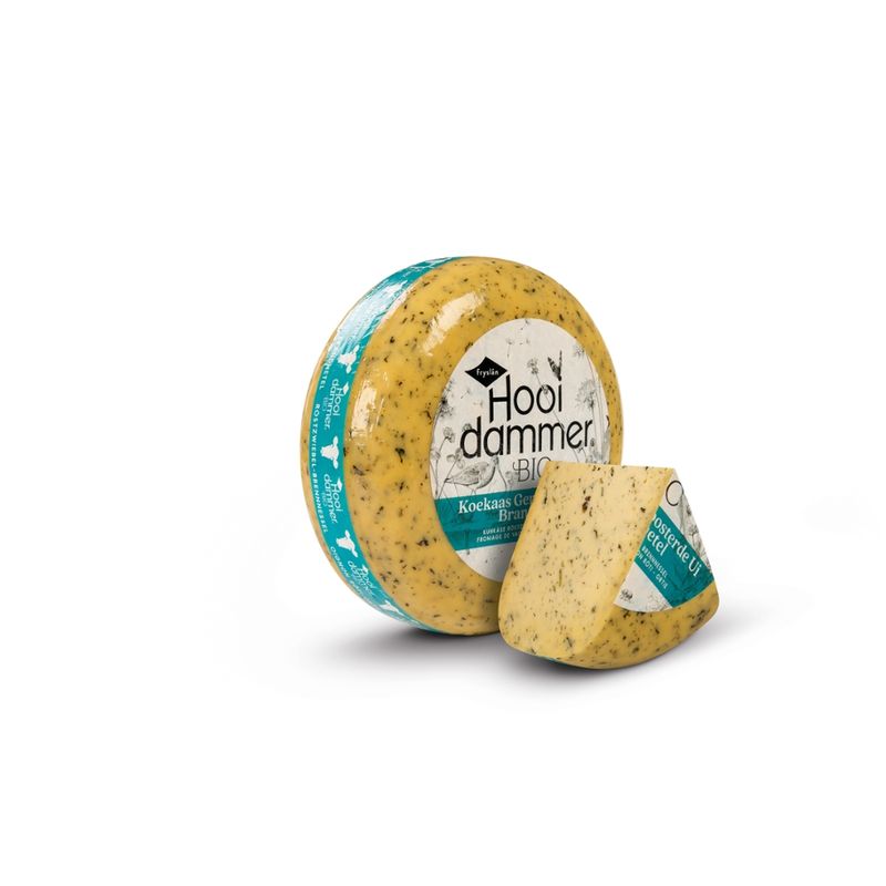 Hooidammer Hooidammer Käsezubereitung aus Bio Schnittkäse Röstzwiebel/Brennnessel 4/5kg mindestens 50% Fett i. Tr. - Produktbild