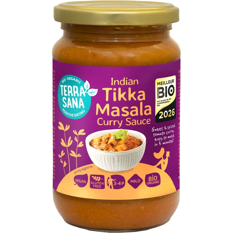 TerraSana Indische Tikka Masala Currysauce - Produktbild