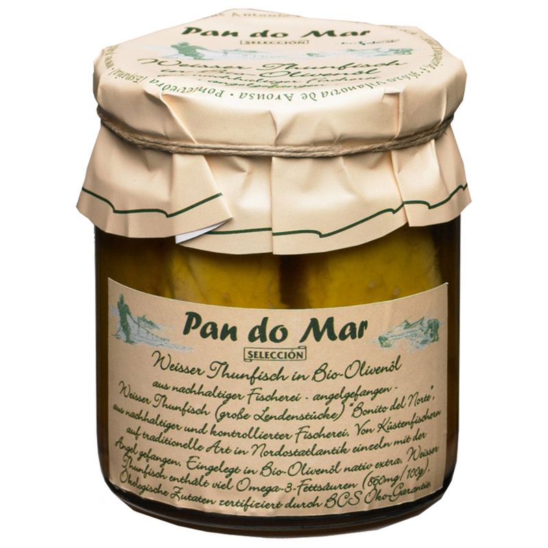 Pan do Mar Weisser Thunfisch in Bio-Olivenöl - Produktbild
