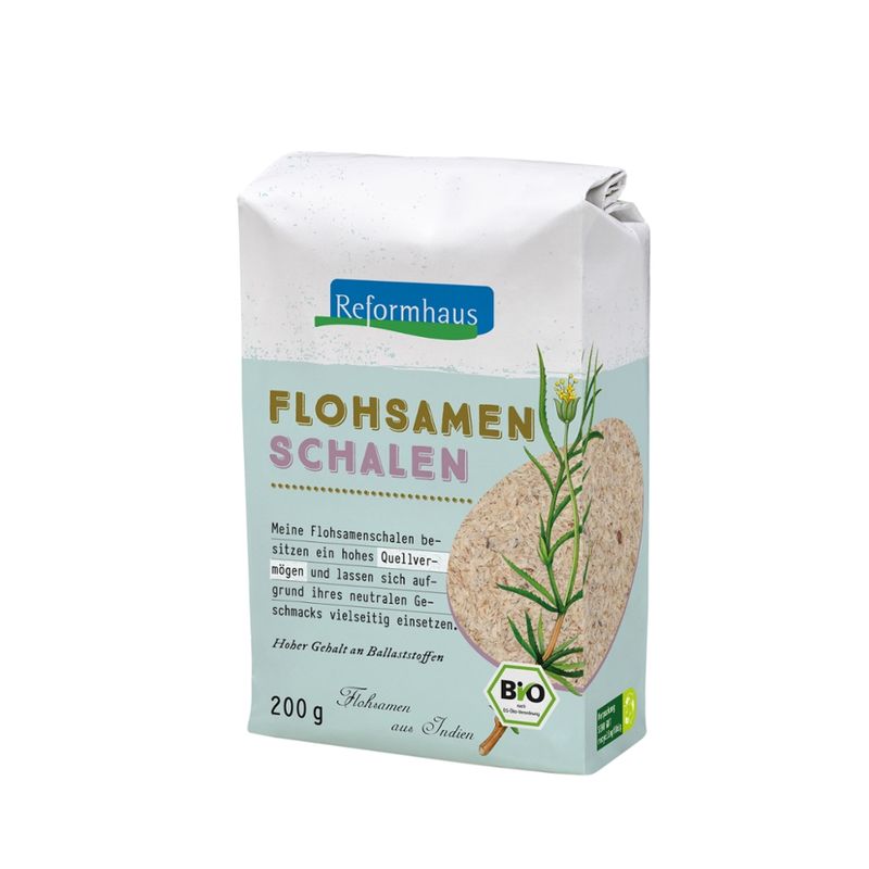 Reformhaus Flohsamenschalen bio - Produktbild