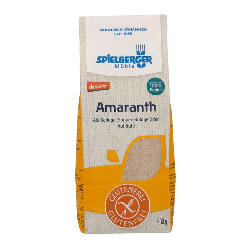 Spielberger Mühle Amaranth, glutenfrei, demeter - Produktbild