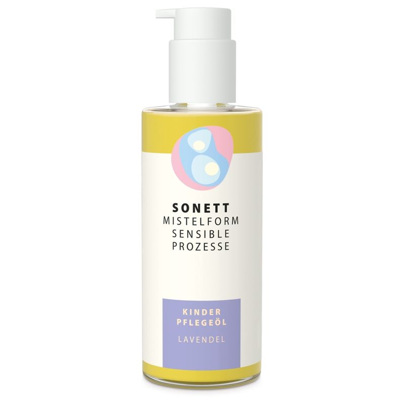 SONETT MISTELFORM. SENSIBLE PROZESSE Kinder-Pflegeöl Lavendel - Produktbild