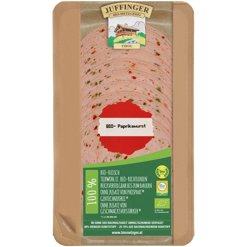 Juffinger Bio-Metzgerei BIO-Paprikawurst - Produktbild