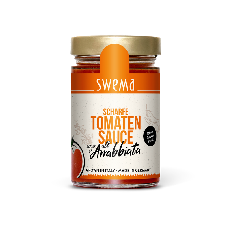 SweMa SweMa Tomatensauce Arrabbiata - Sugo all'arrabbiata, 300g - Produktbild