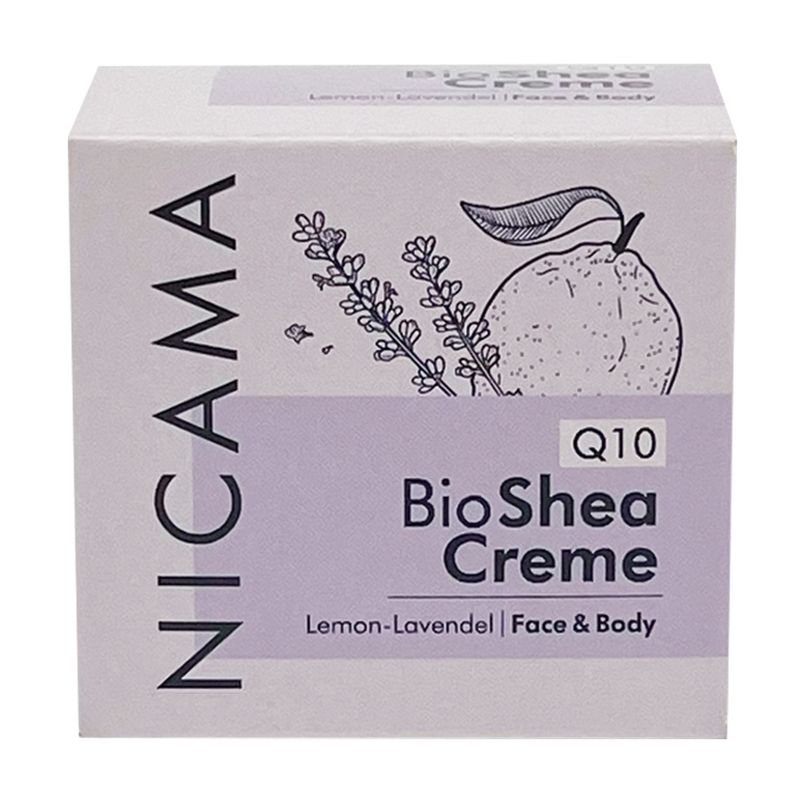 NICAMA NICAMA Ceramide Bio Sheacreme Mandel-Vanille 50 ml - Produktbild