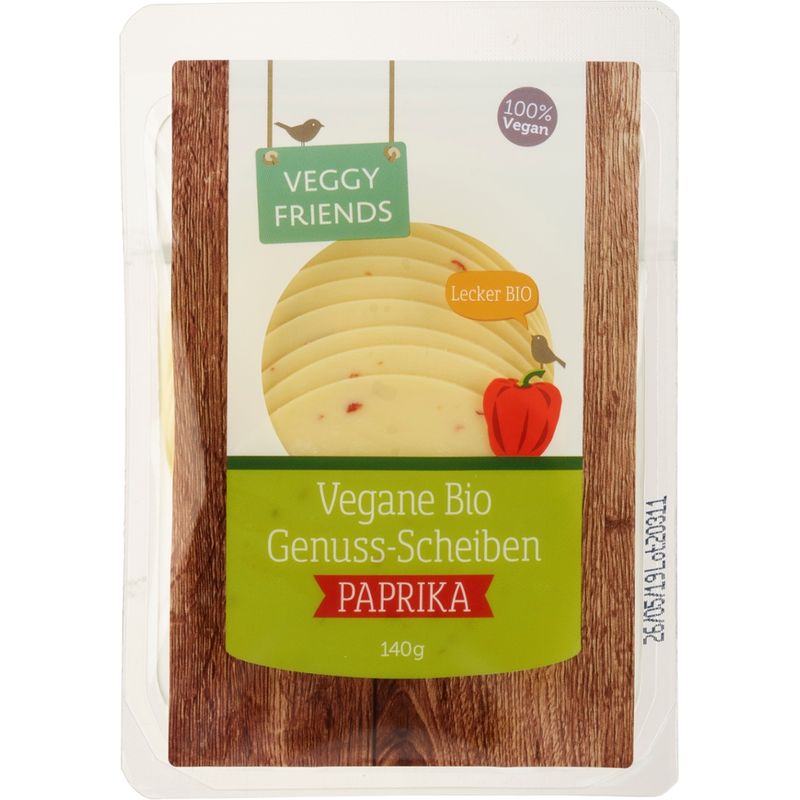 Veggy Friends Veggy Friends BIO Genuss-Scheiben Paprika - Produktbild