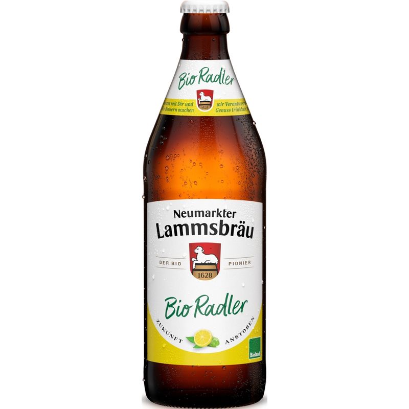 Neumarkter Lammsbräu Neumarkter Lammsbräu Bio Radler 0,5l - Produktbild