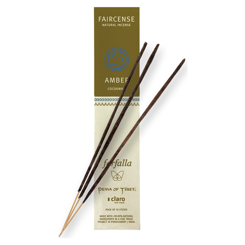 farfalla Amber / Cocooning, Faircense Räucherstäbchen - Produktbild
