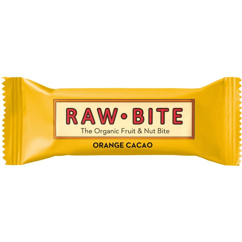Raw Bite Fruchtriegel Orange Cacao - Produktbild