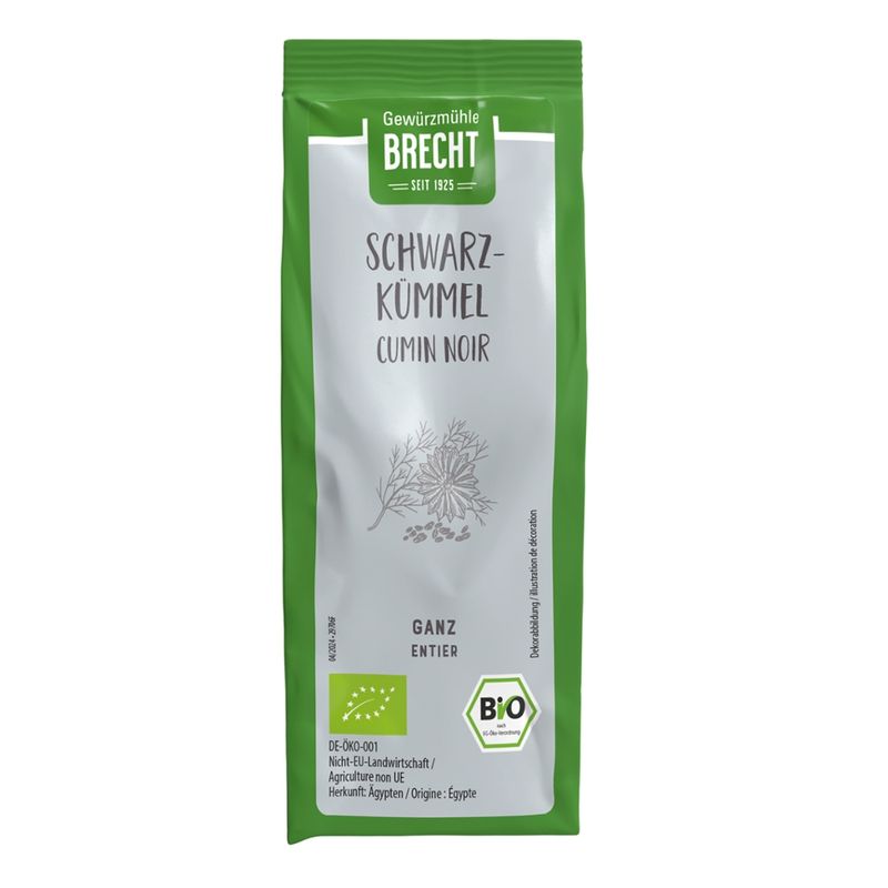 Gewürzmühle Brecht Schwarzkümmel ganz bio - NFB - Produktbild