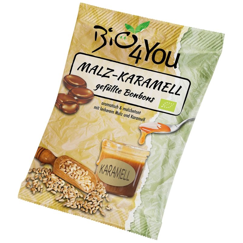 Bio4You Bio4You Malz-Karamell-Bonbon, gefüllt - Produktbild