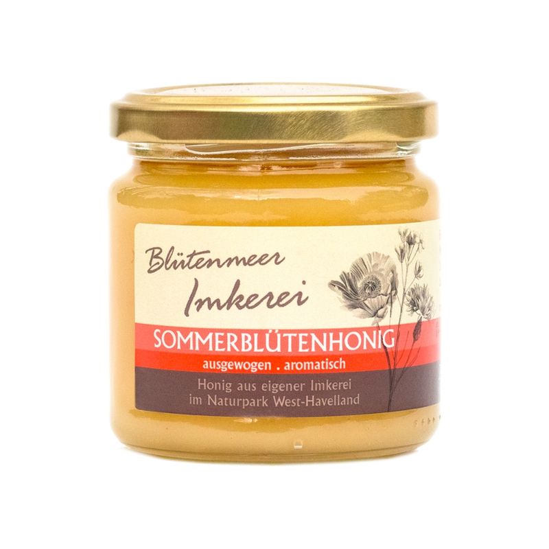 Blütenmeer Imkerei Bioland Sommerblütenhonig aus der Blütenmeer Imkerei - Produktbild