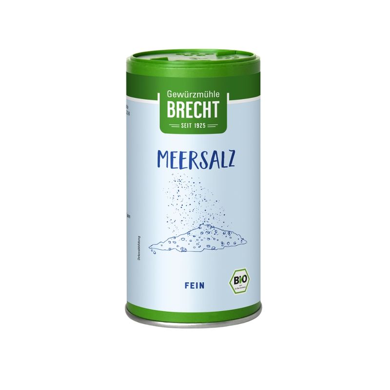 Gewürzmühle Brecht Bio Meersalz fein - Produktbild