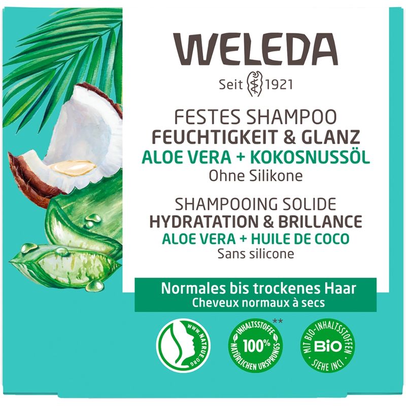 Weleda WELEDA FESTES SHAMPOO Feuchtigkeit & Glanz - Produktbild