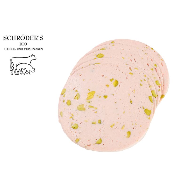 Schröder's Bio Fleisch- und Wurstwaren Mortadella in Scheiben ca. 80 g - Produktbild