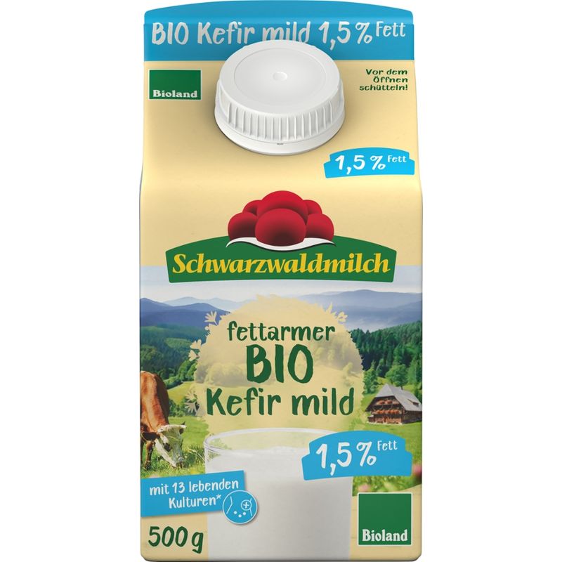 Schwarzwaldmilch BIO SWM BIO Kefir 1,5 % 10x0,5L PG - Produktbild