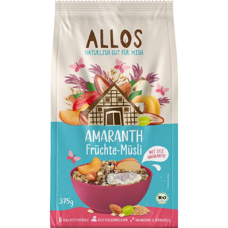 Allos Amaranth Früchte-Müsli - Produktbild