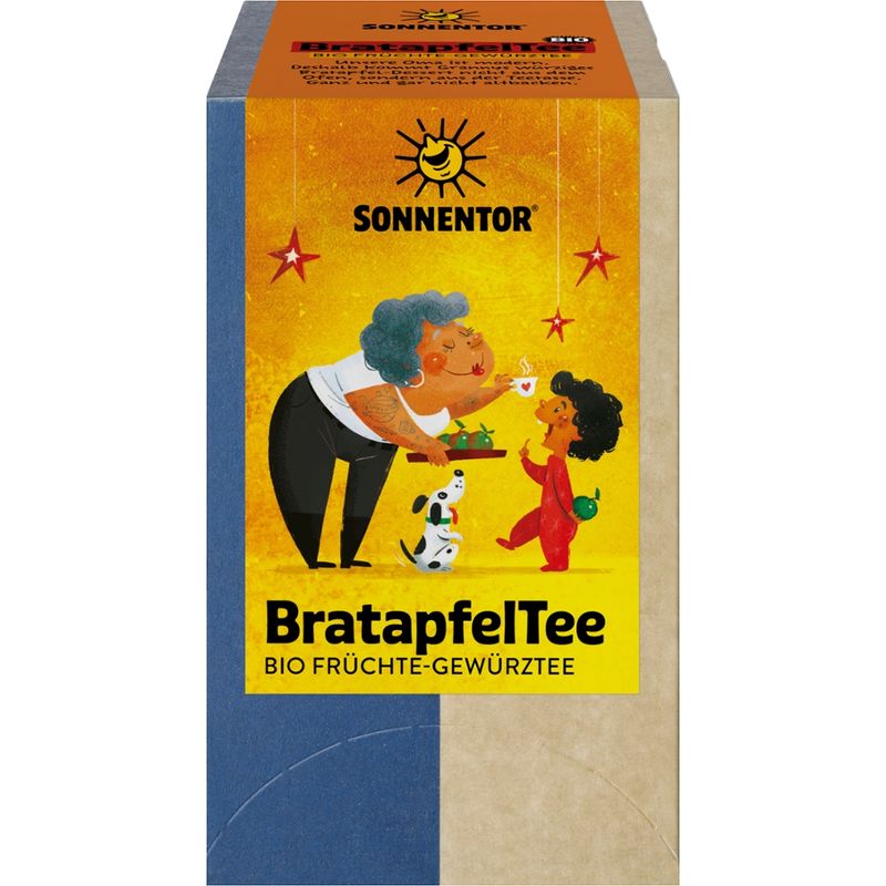 Sonnentor Bratapfel Tee, Doppelkammerbeutel - Produktbild