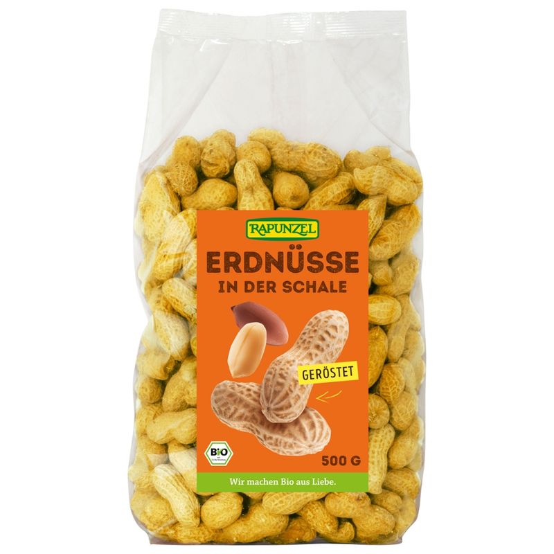 Rapunzel Erdnüsse in der Schale geröstet - Produktbild
