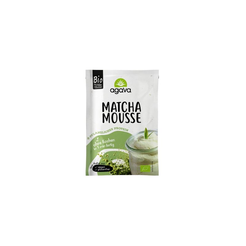 Agava agava Matcha Mousse, BIO, 50g - Produktbild