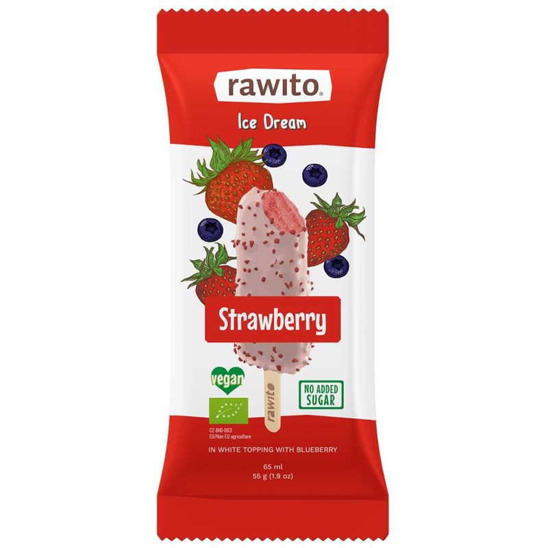 rawito Raw Ice Strawberry - Produktbild