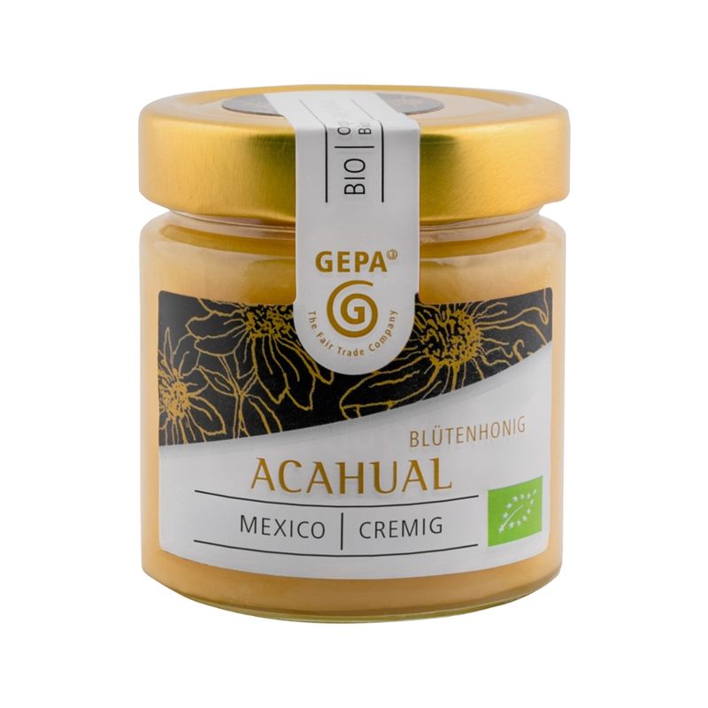 GEPA - The Fair Trade Company Bio Acahual Blütenhonig cremig - Produktbild