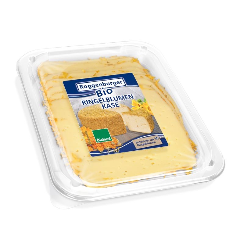 Roggenburger Bio Roggenburger Bio Ringelblumenkäse - Aufschnitt - Produktbild