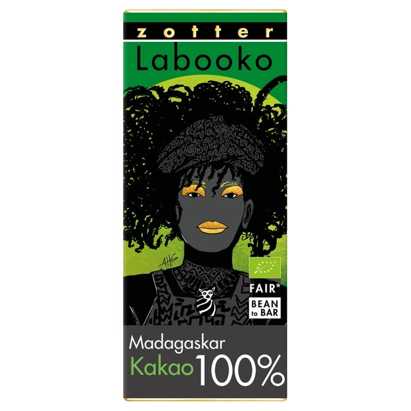 Zotter Schokolade Labooko 100% Madagaskar - Produktbild