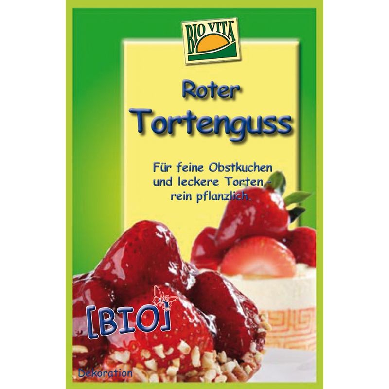 BIOVITA Roter Tortenguss bio - Produktbild