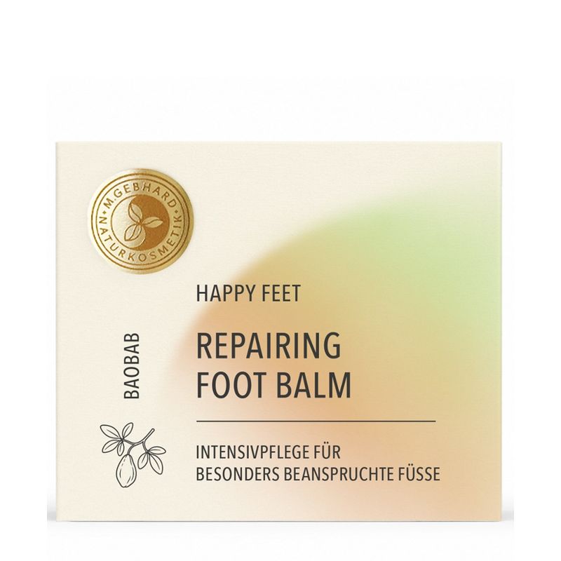 M. Gebhard Naturkosmetik REPAIRING FOOT BALM - Happy Feet - Produktbild