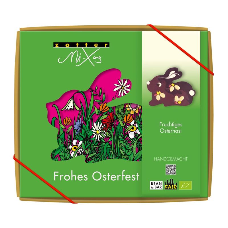Zotter Schokolade Fruchtiges Osterhasi - Produktbild