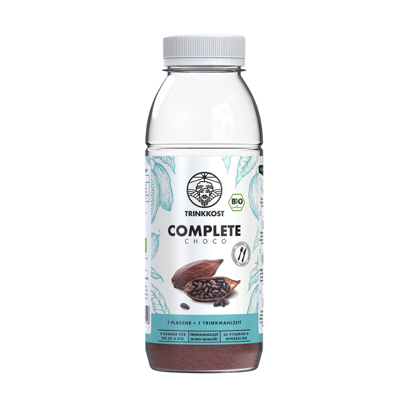 TRINKKOST TRINKKOST BIO COMPLETE Choco, 120 g Flasche rPET - Produktbild