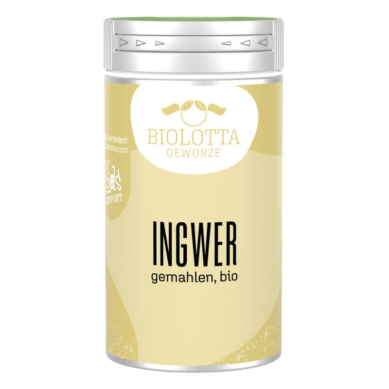 Biolotta Biolotta Gewürzstreuer Ingwer gemahlen (keimreduziert), bio - Produktbild