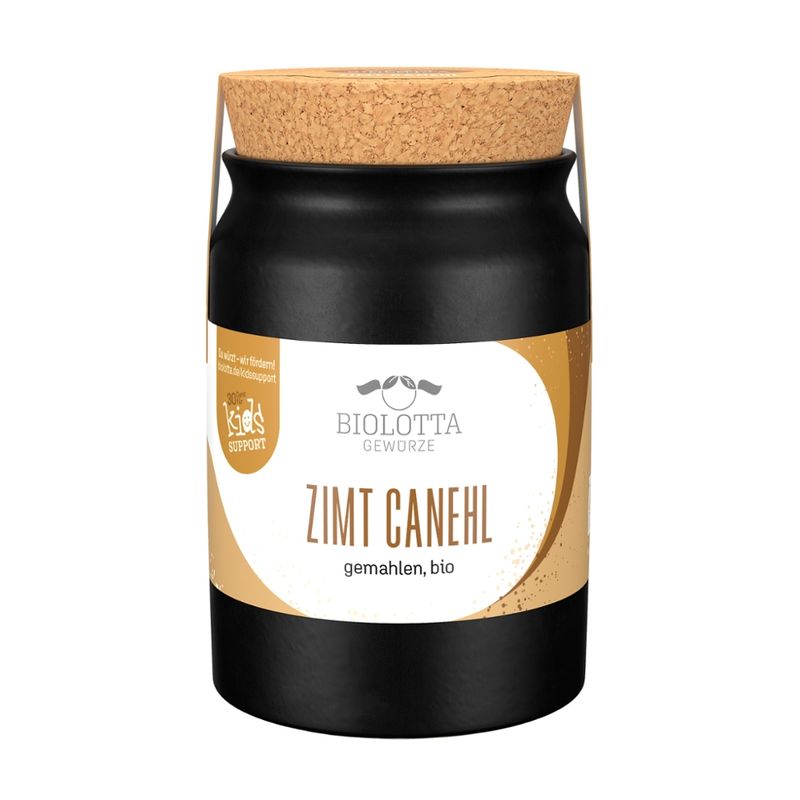 Biolotta Biolotta Keramiktopf Zimt Ceylon Canehl gemahlen, bio - Produktbild