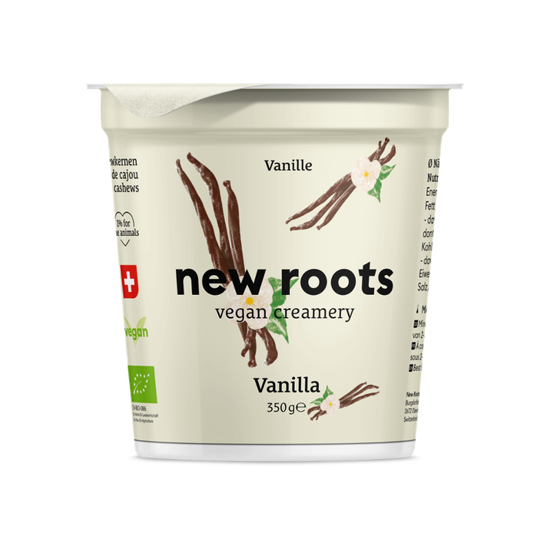 New Roots Pflanzliche Alternative zu Vanillejoghurt, aus Cashewkernen - Produktbild