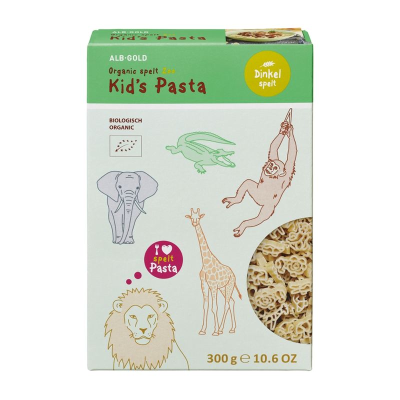 ALB-GOLD ALB-GOLD Bio Dinkel Kids Pasta Zoo - Produktbild
