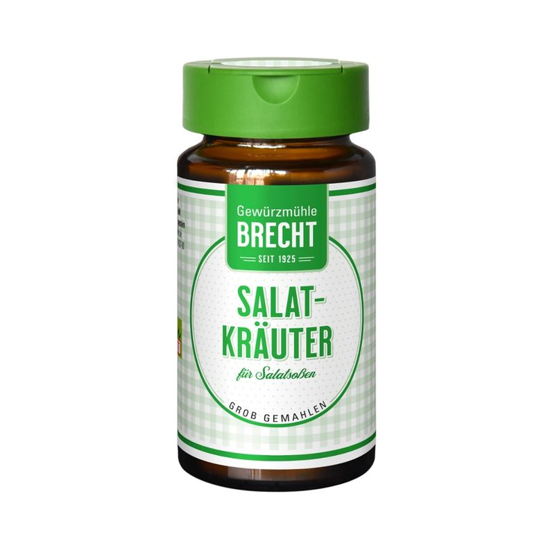 Gewürzmühle Brecht Salatkräuter grob gemahlen - Glas - Produktbild