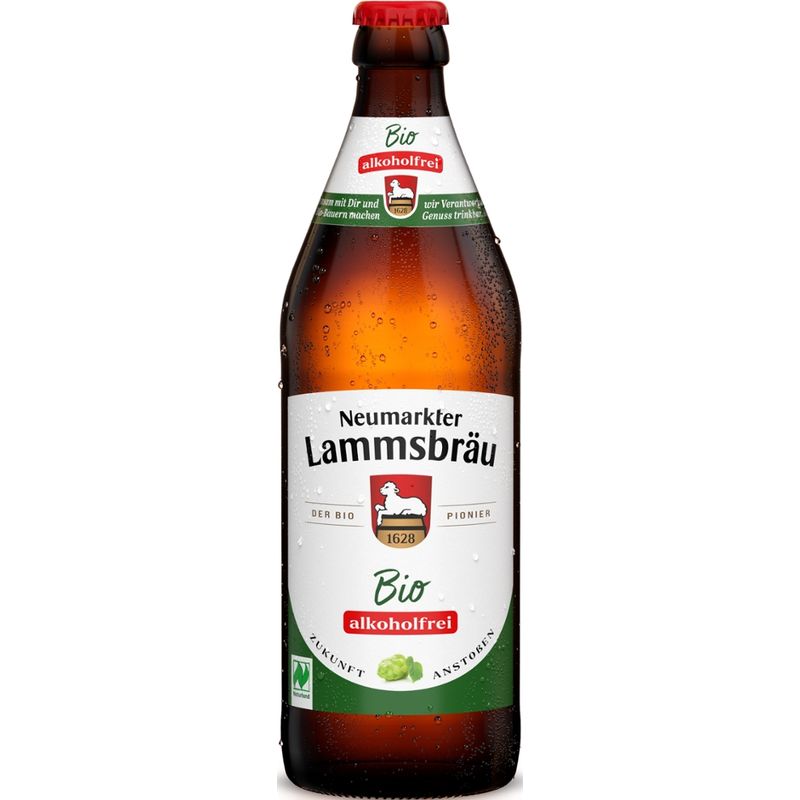 Neumarkter Lammsbräu Neumarkter Lammsbräu Bio Alkoholfrei 0,5l - Produktbild
