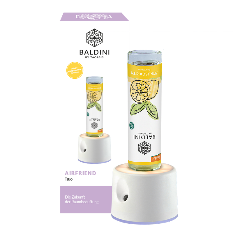 Baldini Baldini Airfriend Two mit Raumspray Zitrusgarten 50ml - Produktbild