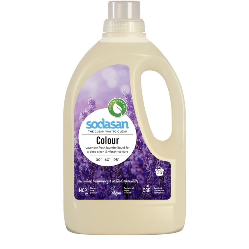 sodasan Colour Laundry Liquid Lavender - Produktbild