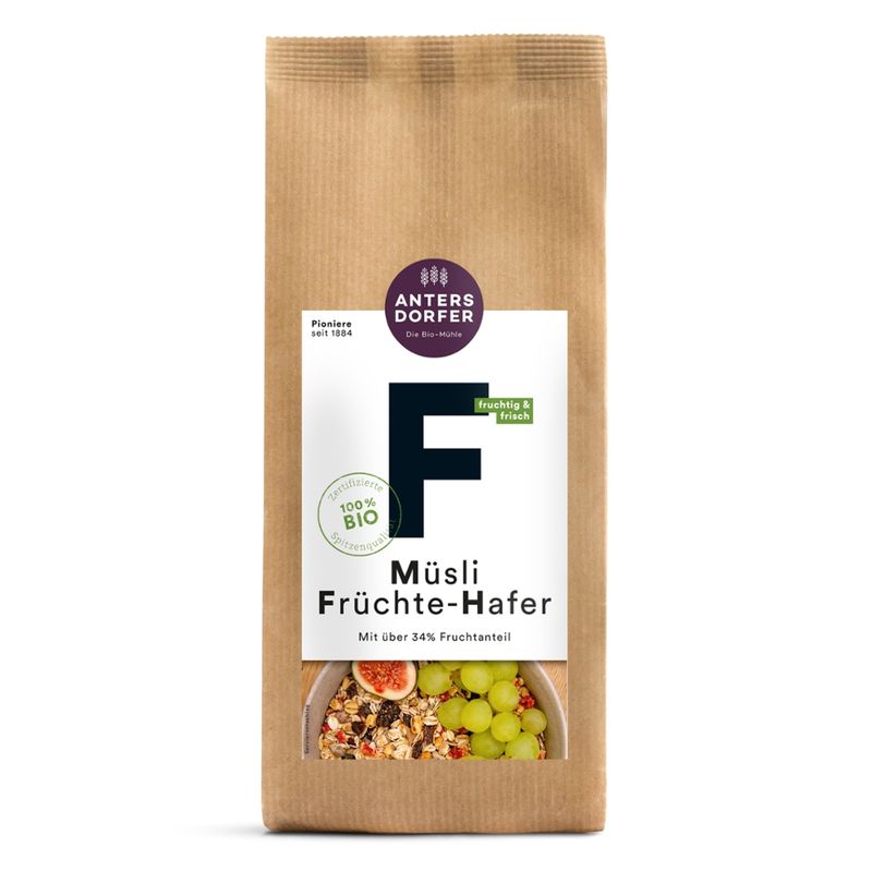 Antersdorfer - Die Bio-Mühle Bio Müsli Früchte Hafer - Produktbild