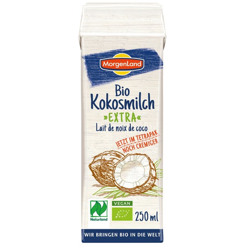 MorgenLand Kokosmilch extra 250ml - Produktbild